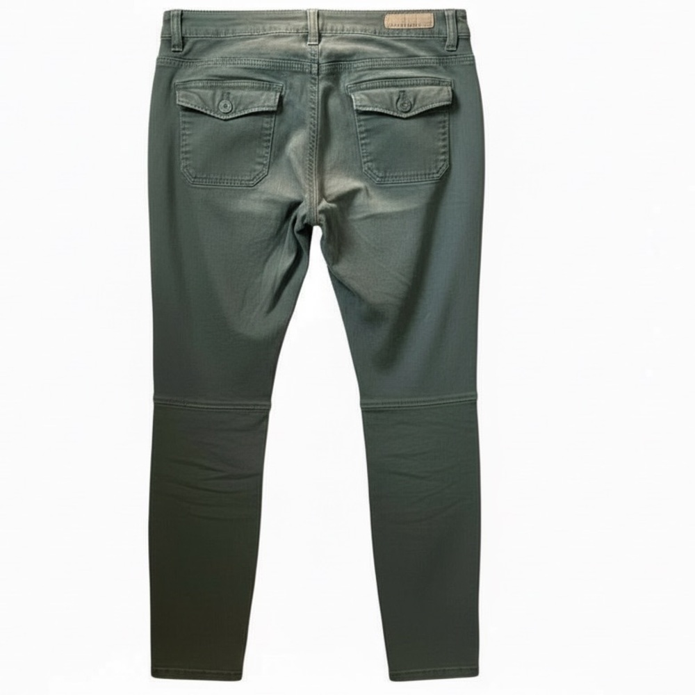 UNIONBAY Women's Straight Leg Jeans in Army Green - Picture 4 of 8